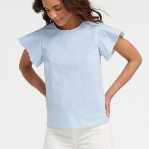 Draper James Ticking Stripe Cloister Top